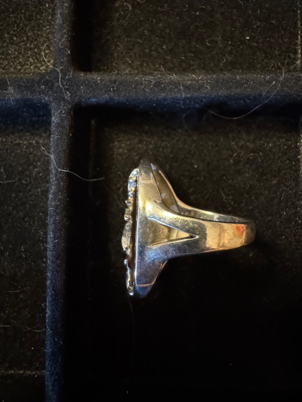 Fairy Ring Amy Brown Sterling Silver Moon Size 6 - Picture 4 of 7